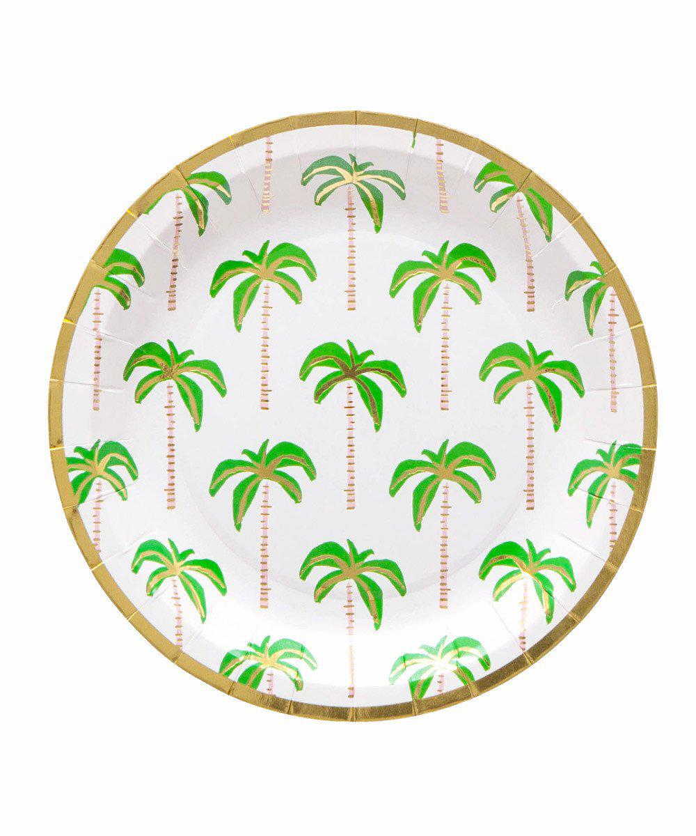 Palm Tree Plates (Small)
