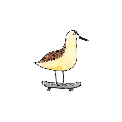Temporary Tattoos: Skateboard Bird