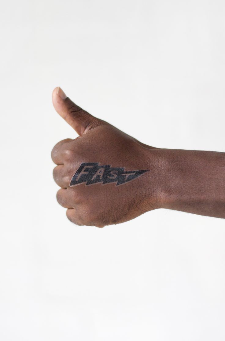 Temporary Tattoos: Fast Bolt
