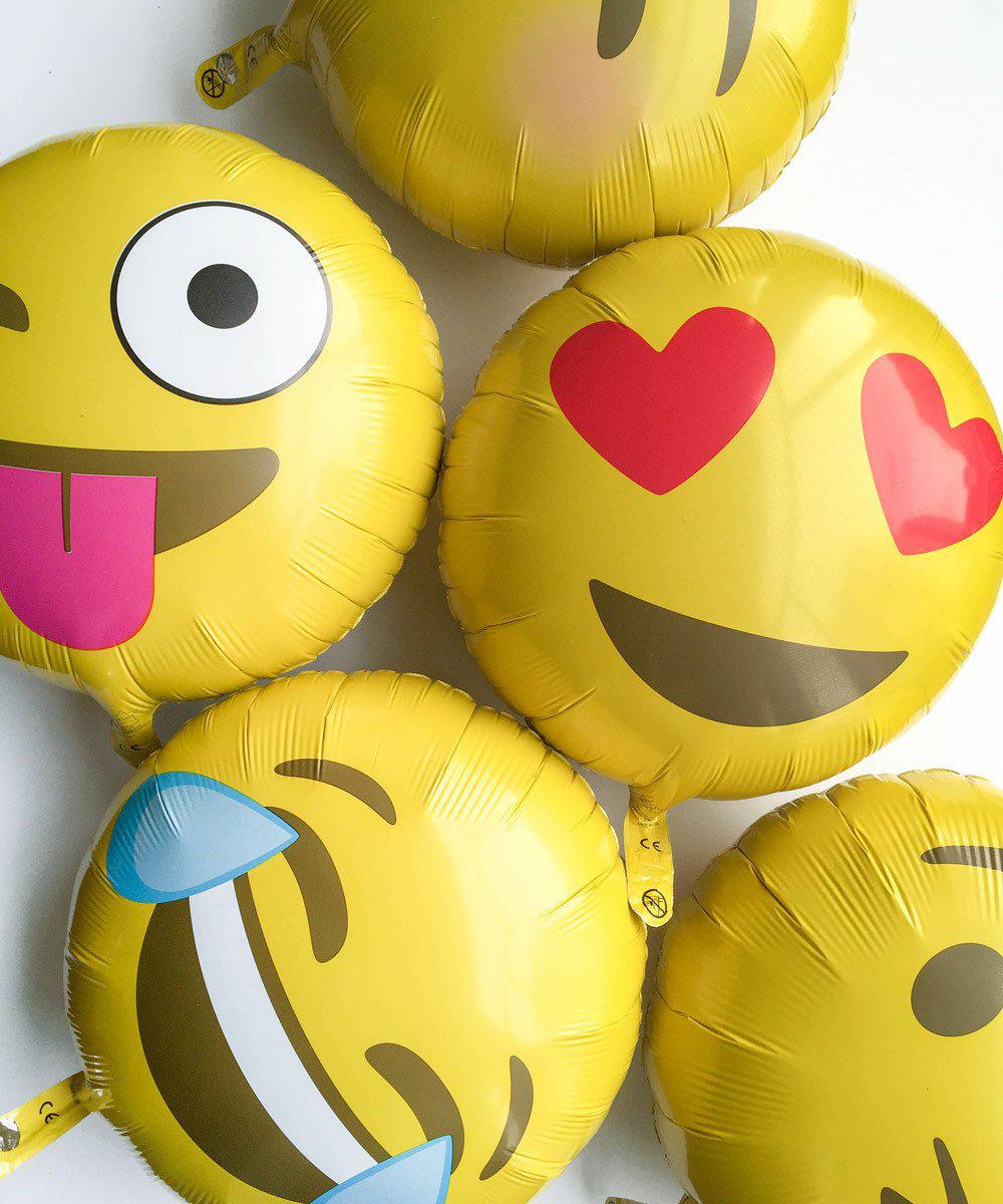 Mylar Emoji Balloon 18"