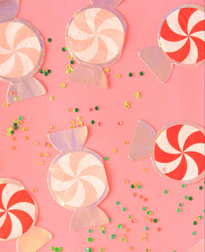 Peppermint Candy Napkins