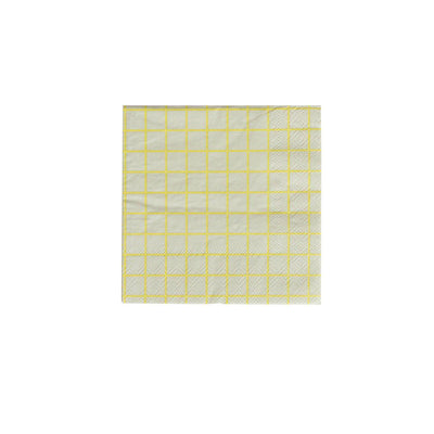 Oh Happy Day Grid Napkins (Cocktail)