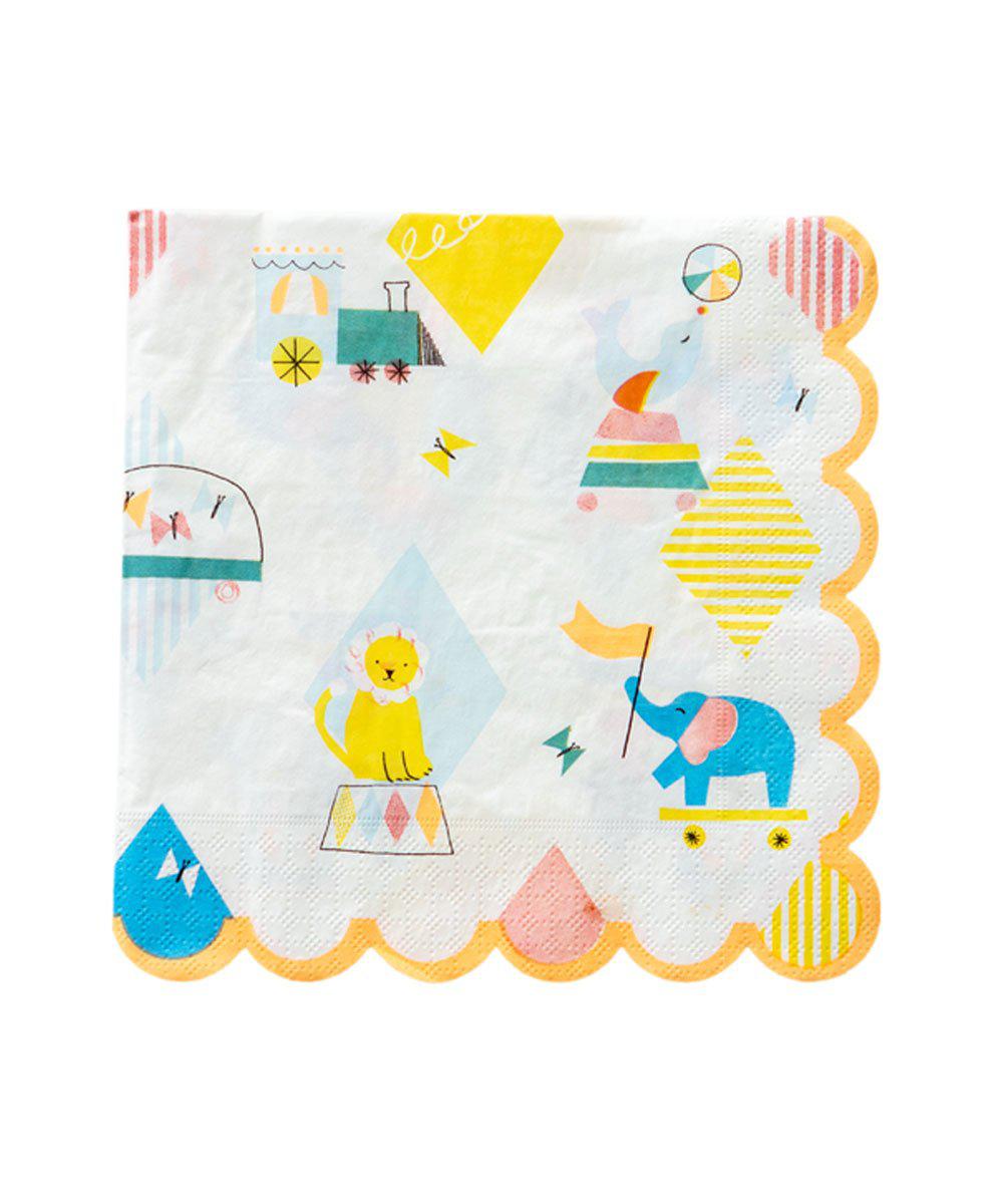 Silly Circus Napkin (Large)