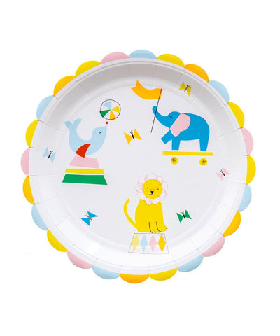 Silly Circus Plates
