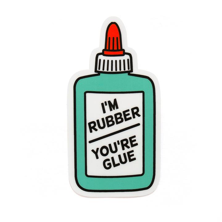 Glue Sticker