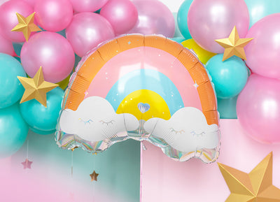 Rainbow Foil Balloon