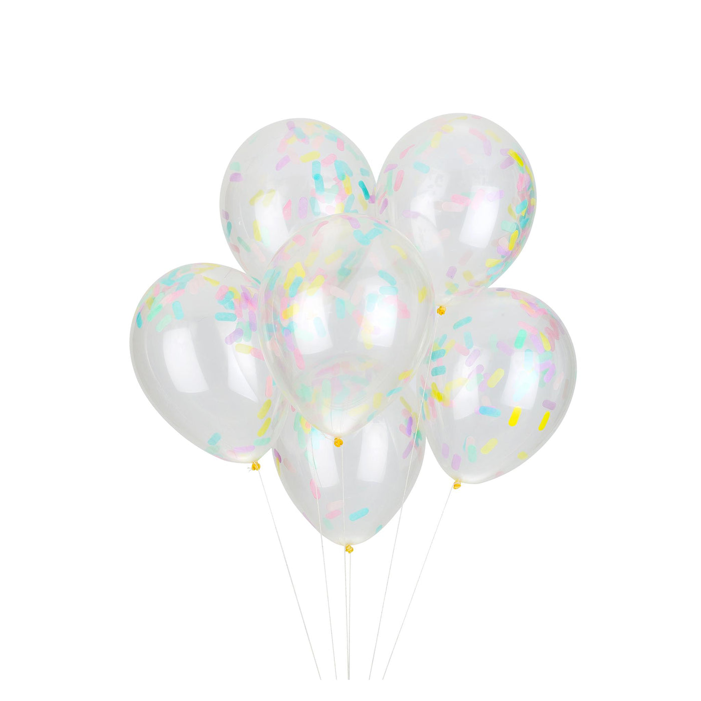 11" Cupcake Sprinkle Confetti Balloons
