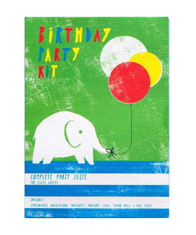 Elephant Birthday Party Kit