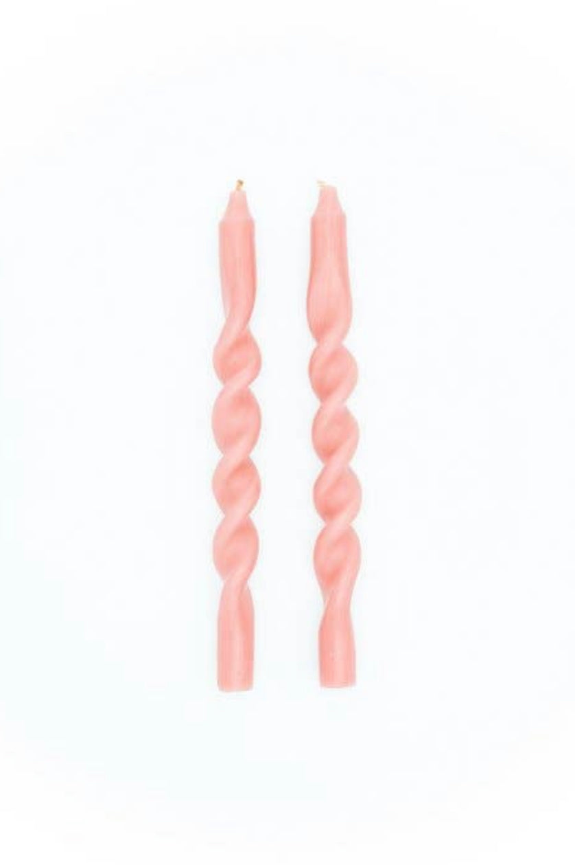 Hand Turned Candles - Pair