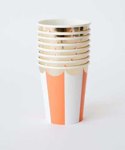 Stripe Party Cups