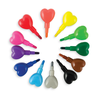 Heart to Heart Stackable Crayons